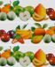 Sunnydays Fruitvliegjes val fruit raamstickers - 6x stickers - ongedierte bestrijding