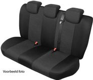 Kegel-Blazusiak Sp. z o.o. Kegel Stoelhoezen Volkswagen Caddy Combi - Life - 2004-2015 (achterbank stoelhoezen) - Zwart