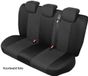 Kegel-Blazusiak Sp. z o.o. Kegel Stoelhoezen Volkswagen Caddy Combi - Life - 2004-2015 (achterbank stoelhoezen) - Zwart