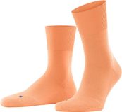 FALKE Run eenkleurig katoen functioneel materiaal sokken unisex orange - maat 37-38