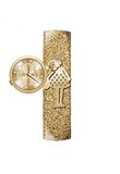 Le Carose ORCAM06 polshorloge voor meisjes, camelia, casual, model ORCAM06, Goud, Modern