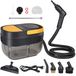 StarTech 2500W Stoomreiniger - Handapparaat met hoge druk - Grondige reiniging voor huis en auto - Geschikt voor afzuigkappen, ramen, airconditioners - 220-240V EU - Geel