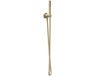 IVY Glijstangset met Handdouche Rond Satin Spray - Doucheslang 150 cm - Geborsteld Mat Goud PVD