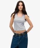 Superdry Dames tanktop met kantafwerking Vintage