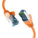 Patchkabel RJ45 PATCHKABEL mit CAT7 ROHKABEL ORANGE 5m, S/FTP PIMF Netzwerkkabel LAN DSL - 1 VPE = 10 Stück