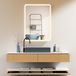 PonteSino HOKO LED Badkamerspiegel Rechthoekig 70x100cm Wit Aluminium Frame Traploos Instelbare Kleurtemperatuur Memory-functie IP44 Hawaii