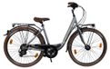 Tecnobike NSR Vélo 26" Mobi 21V, anthracite, avec dynamo de moyeu