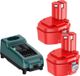 Batterie Ni-mh, 14,4v, Capacité de 3500 mAh, 2 batteries, 1 chargeur