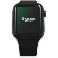 Renewd Apple Watch Series 6 GPS 44mm Zwart Aluminium Case met Zwarte Sportband - Refurbished door Renewd