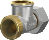 Flamco Flexofit T-stuk voor waterslagdemper 1/2x3/4 Zilver