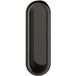 Häfele poignée coquille en plastique noir, 78 x 26 mm