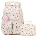 Lmwzh sac à dos pour adolescents, imperméable avec 5 compartiments
