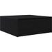 Table basse chêne noir 100x100x40 cm