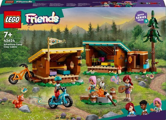 LEGO Friends Avonturenkamp knusse boshutten 42624