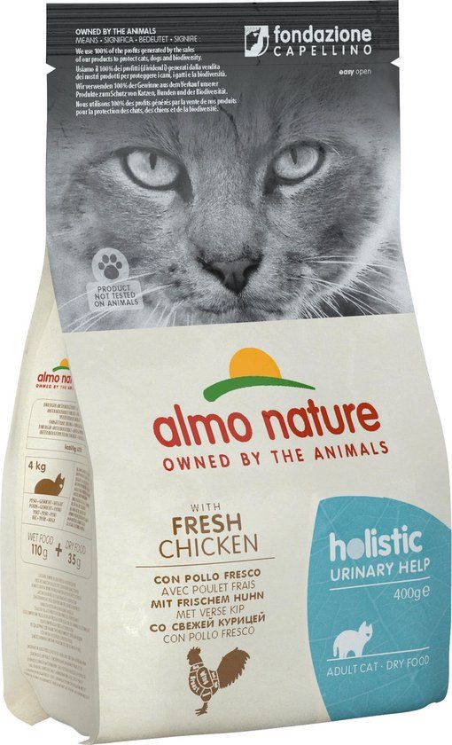 Almo Nature Holistic Droogvoer Urinary Help - Kip 400 gram