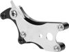 Merkloos Allecto - Fiets Disc Brake Adapter - Aluminium - Lichtgewicht 126g - Upgrade Accessoire - Zwart