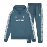 Malelions Sport Warming Up Tracksuit - Heren - Grijs - Katoen - XXL