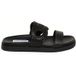 Steve Madden Myrtle Sandales Cuir Noir Taille : 39