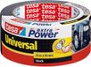 Tesa Ruban adhésif toilé - 3x rouleau - extra power - universel - noir - 25 mètre x 5 cm
