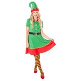 Rubies 1000905M000 Elf Volwassen Fancy Dress Vrouwen, Veelkleurig, 14-16