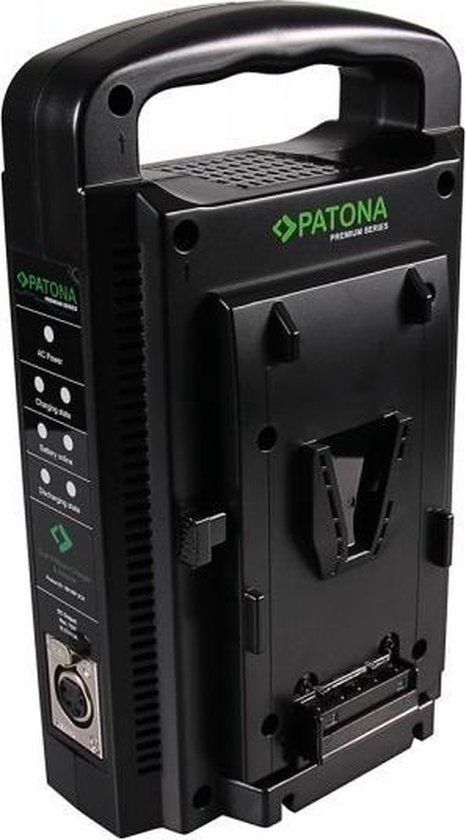 PATONA 1681 Batterij-oplader voor digitale camera's - Zwart