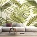 Papier peint panoramique - Feuilles tropicales - 390 cm x 252 cm