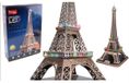 EXPLORA 3D Model - Eiffeltoren - LED-verlichting - 84 onderdelen - Zelf in elkaar te zetten