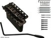 Wilkinson WVCS/B Tremolo avec finition noire et bloc en acier