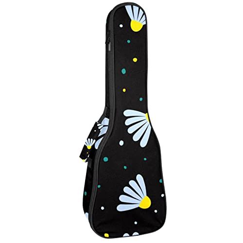 Mersov Tenor Ukulele Gigbag Waterdichte Ukelele Case Gewatteerde Rugzak, Geweldig voor Sopraan Concert (21/23/24") Cartoon Badminton