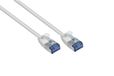 Alcasa 8060-HS020W netwerkkabel Wit 2 m Cat6a U/FTP (STP)