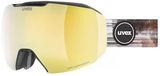 Uvex Epic Attract Skibril Dames Zwart Mirror Gold Contrastview Orange Clear/CAT2+Yellow Clear/CAT1