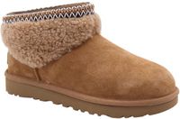 UGG Australian W Classic Ultra Mini Maxi Krullende Laarzen - Streetwear - Vrouwen - Bruin - Suède