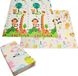Tapis pliable 200x180cm - Design singe & girafe