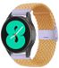 By Qubix Qubix - Braided Nylon Watch Strap for Huawei Watch GT 6 / GT 7 - 41mm - Yellow