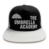 Heroes Inc. The Umbrella Academy - Mono Logo Zwart en Wit Snapback Cap