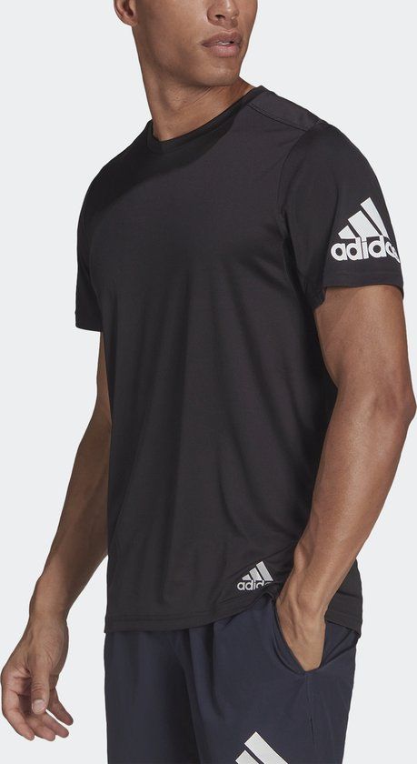 adidas Performance Run It T-shirt - Heren - Zwart - Maat S
