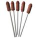 Diverty - crayon avec embout pénis marron - lot de 5