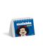 Mafalda 2026, Calendario Escritorio Azul