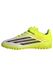 adidas F50 Club Hook & Loop Turf Football Shoes Kids schoenen, uniseks, kinderen, Team Solar Geel 2/Core Zwart/Lucid Rood, 38 2/3 EU