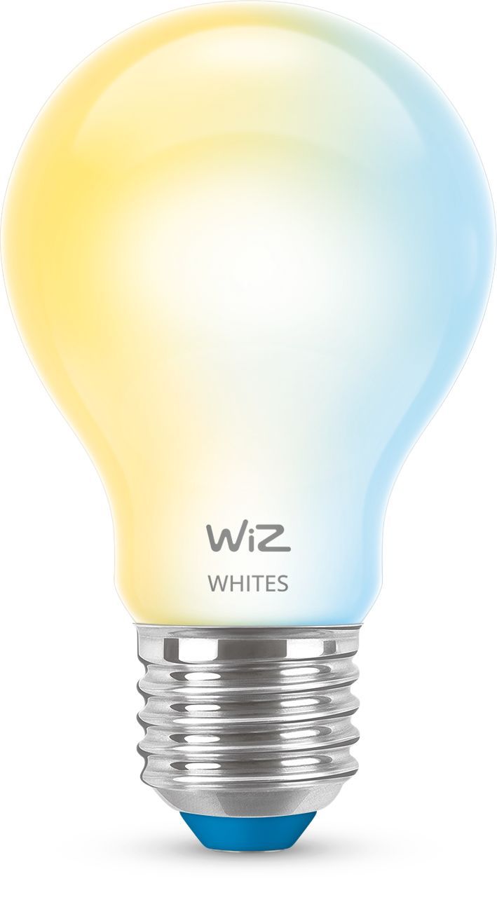WiZ Smart Bulb - 7W (60W Equivalent) A60 E27 - White - Dimmable