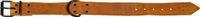 Jack And Vanilla - Black Label Brede Halsband - Cognac - 40mmx55cm