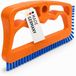 Bortel voor voegen voegenreiniger tegelborstel - Voor voegen en tegels - Oranje en blauw - Badkamer en keuken