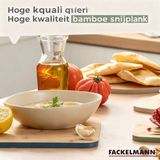 Fackelmann Balance Snijplank FSC bamboe 30 x 23 cm