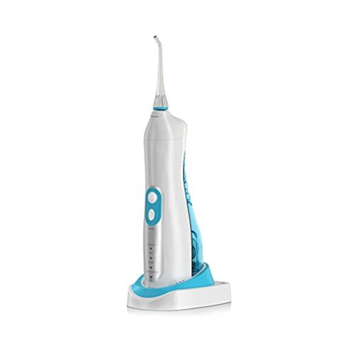 SMSOM Waterstroomflosser, professionele draadloze tandheelkundige mondirrigator, Power Tandheelkundige Flossers, USB oplaadbaar, Ipx7 waterdicht en 3 modi, voor reizen en thuis