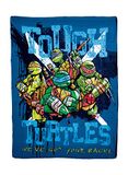 Northwest Nickelodeon's Teenage Mutant Ninja Turtles, Tough Turtles Blues fleecedeken, 45" x 60", meerkleurig