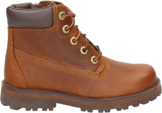 Timberland Courma Kid Traditional 6in Veterboots Unisex Donker Bruin Maat 31