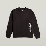 G-Star Sprayed 89 gr loose r sw Heren Sweaters XL Katoen Loose Fit Casual