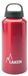 Laken Klassieke waterfles met brede opening, schroefsluiting met lus, 570 ml, rood