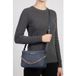 Michael Kors Grand Cuir Chaîne Sac bandoulière Marine