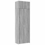 VidaXL Hoge kast, grijs Sonoma, 70x42,5x225 cm, houtvezel